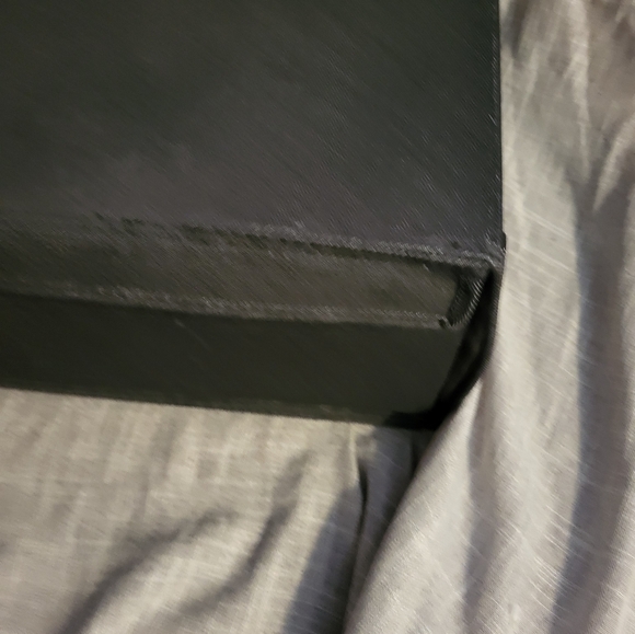 NWT Denim Cotton Blend Rectangular Storage Drawer with Handle, Set of 2 - Picture 8 of 12